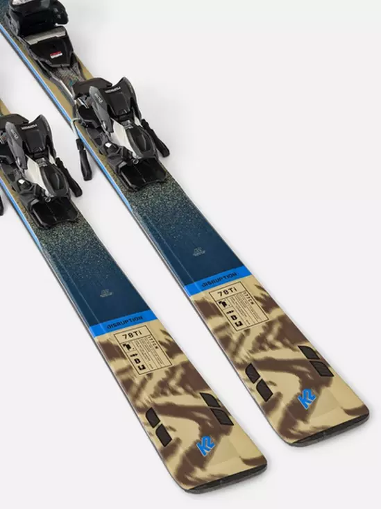 Picture of the K2 Disruption 78Ti skis.